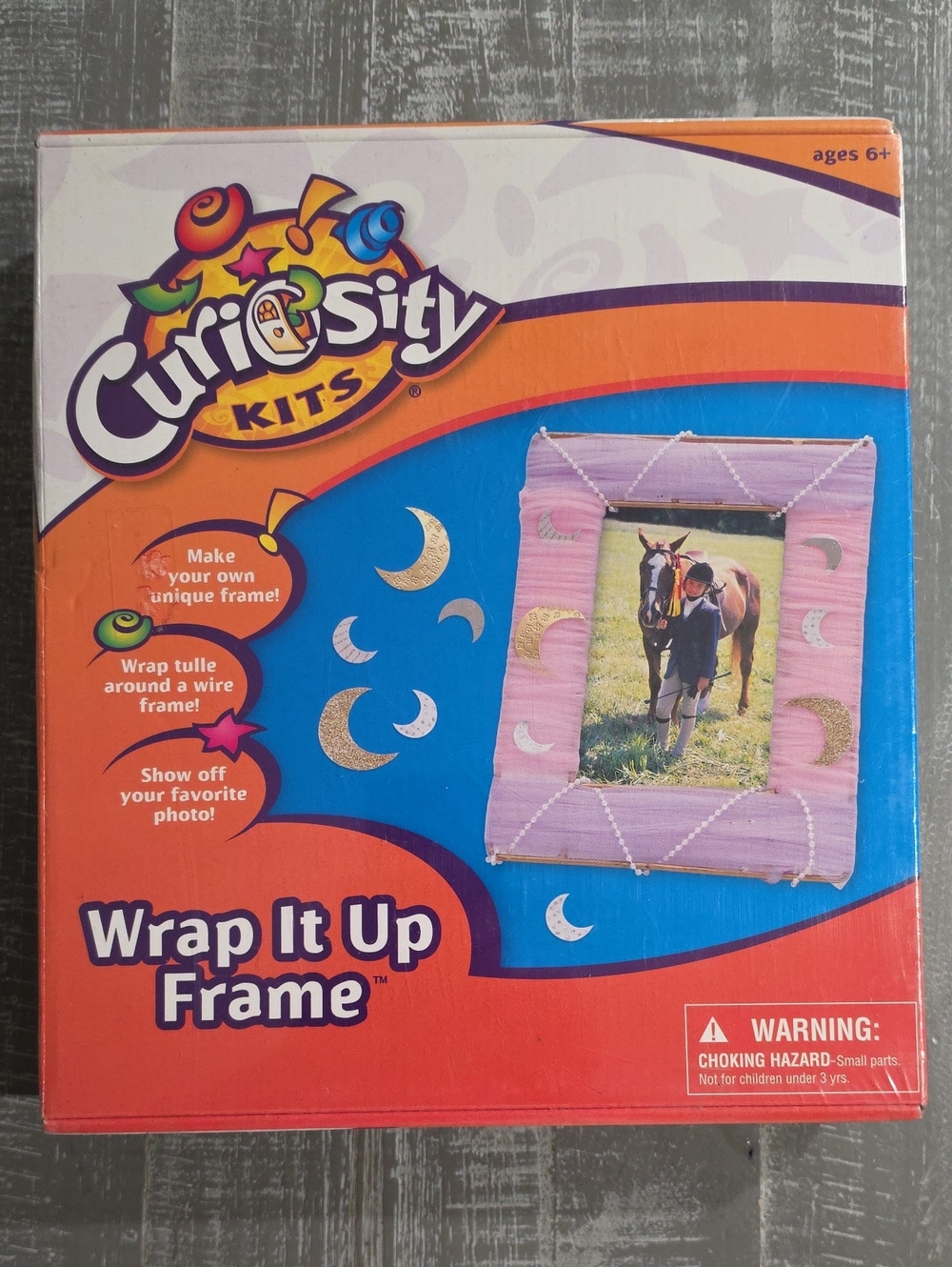 Curiosity Kits: Wrap It Up Frame, DIY Craft For Ages 6 And Up, Make Your Own